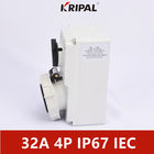 IP67 16A 3P ha commutato l'incavo con la norma meccanica di IEC dell'interruttore di sicurezza