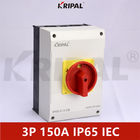 norma impermeabile industriale di IEC del commutatore dell'isolatore di 150A 3P IP65 UKP