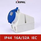 220V norma industriale di IEC del recipiente di monofase 16Amp IP44