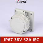 norma di IEC dell'incavo montata pannello di bassa tensione di 48V 32A IP67 3P
