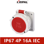 norma universale di IEC dell'incavo industriale impermeabile di 16A 3P 220V IP67
