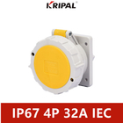 norma universale di IEC dell'incavo industriale impermeabile di 16A 3P 220V IP67