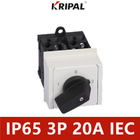 Commutatore IP65 20A trifase 230-440V della camma di posizionamento di norma 3 di IEC
