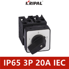 Commutatore IP65 20A trifase 230-440V della camma di posizionamento di norma 3 di IEC