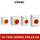Commutatore dell'isolatore di IP65 10-150A 230-440V 3P 4P con la scatola protettiva
