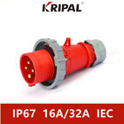 Norma antipolvere di IEC dell'incavo industriale trifase della spina di IP67 220V