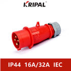 Spina industriale IP44 380V 16A 32A della manica standard di IEC impermeabile