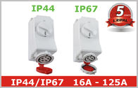 Recipienti industriali dell'incavo di potere di IP44 IP67 con l'interruttore di sicurezza meccanico